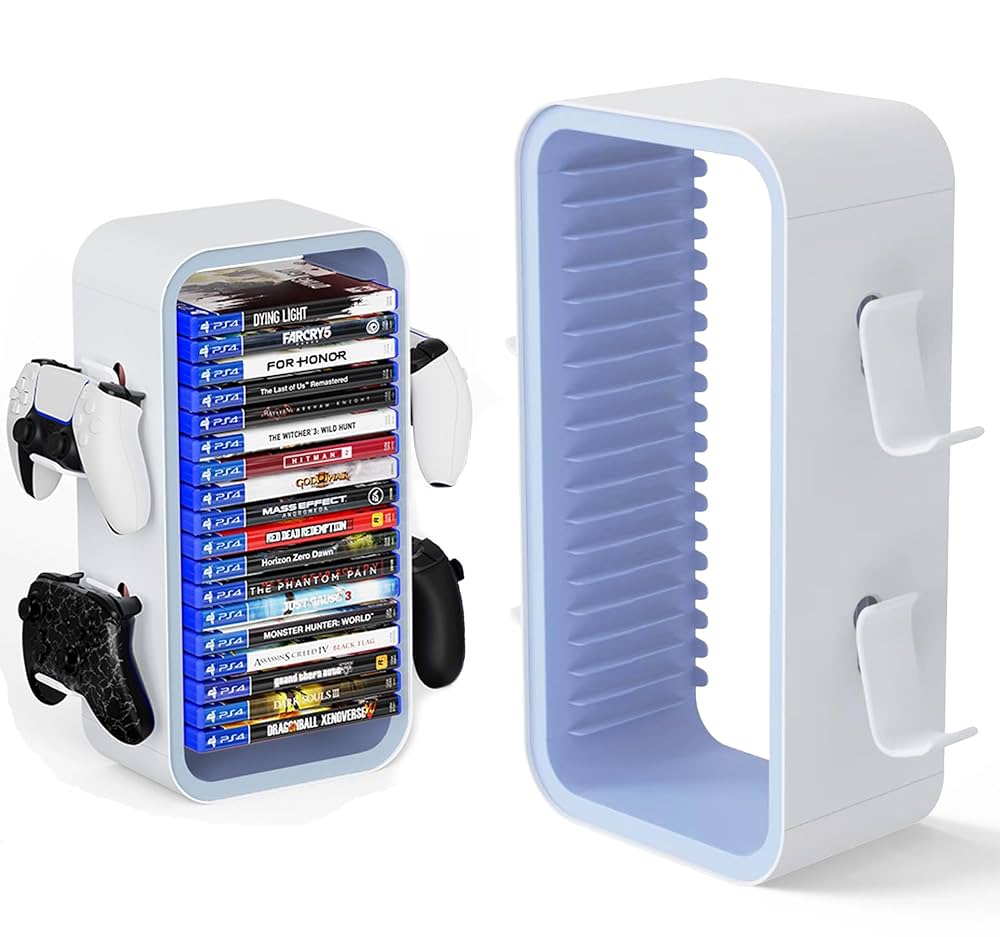 Amazon.co.jp: wigmoaゲームソフト 収納タワー ストレージ